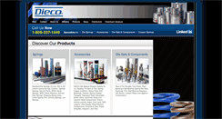 Desktop Screenshot of dieco.us